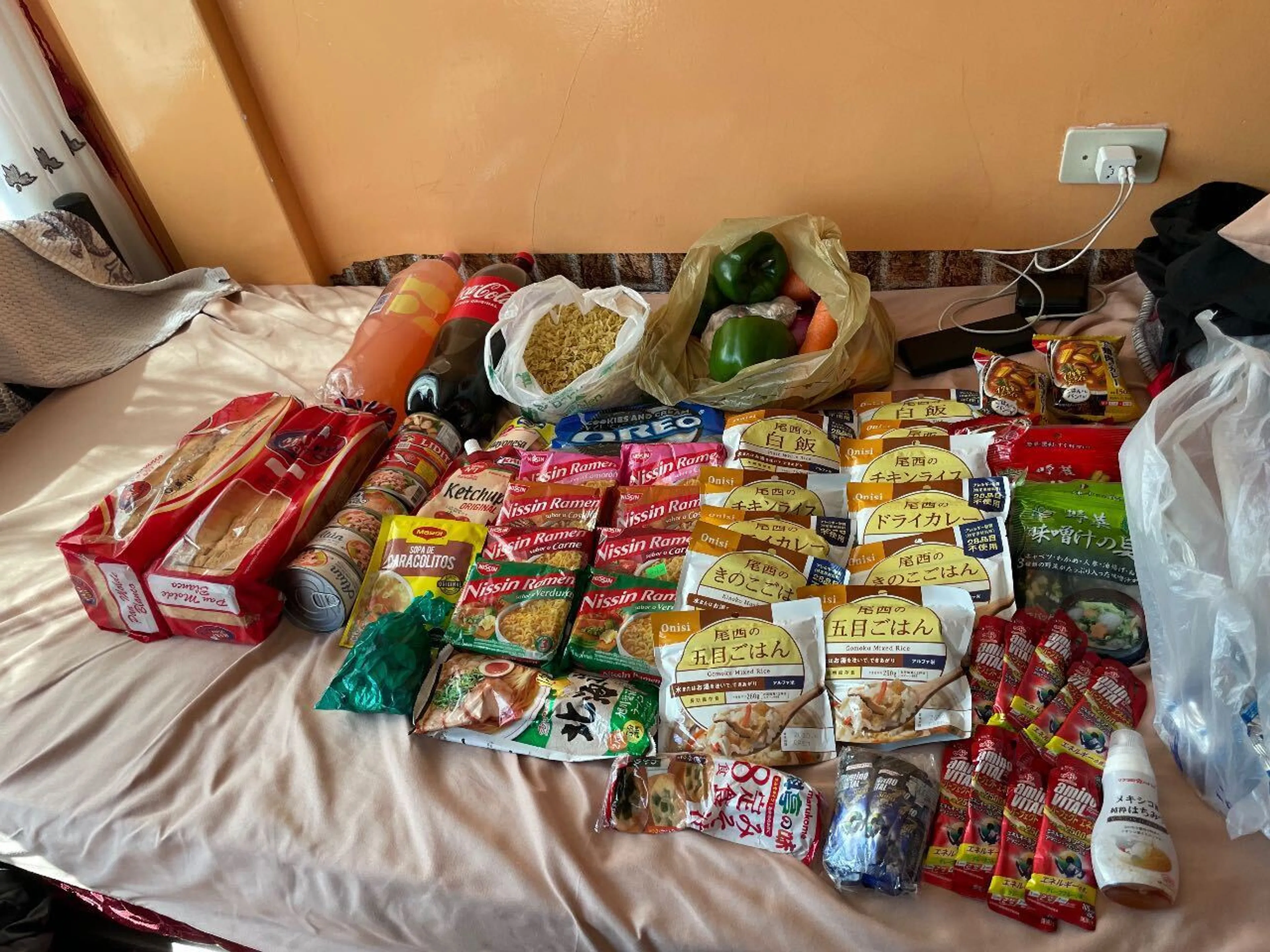 8日分の食料