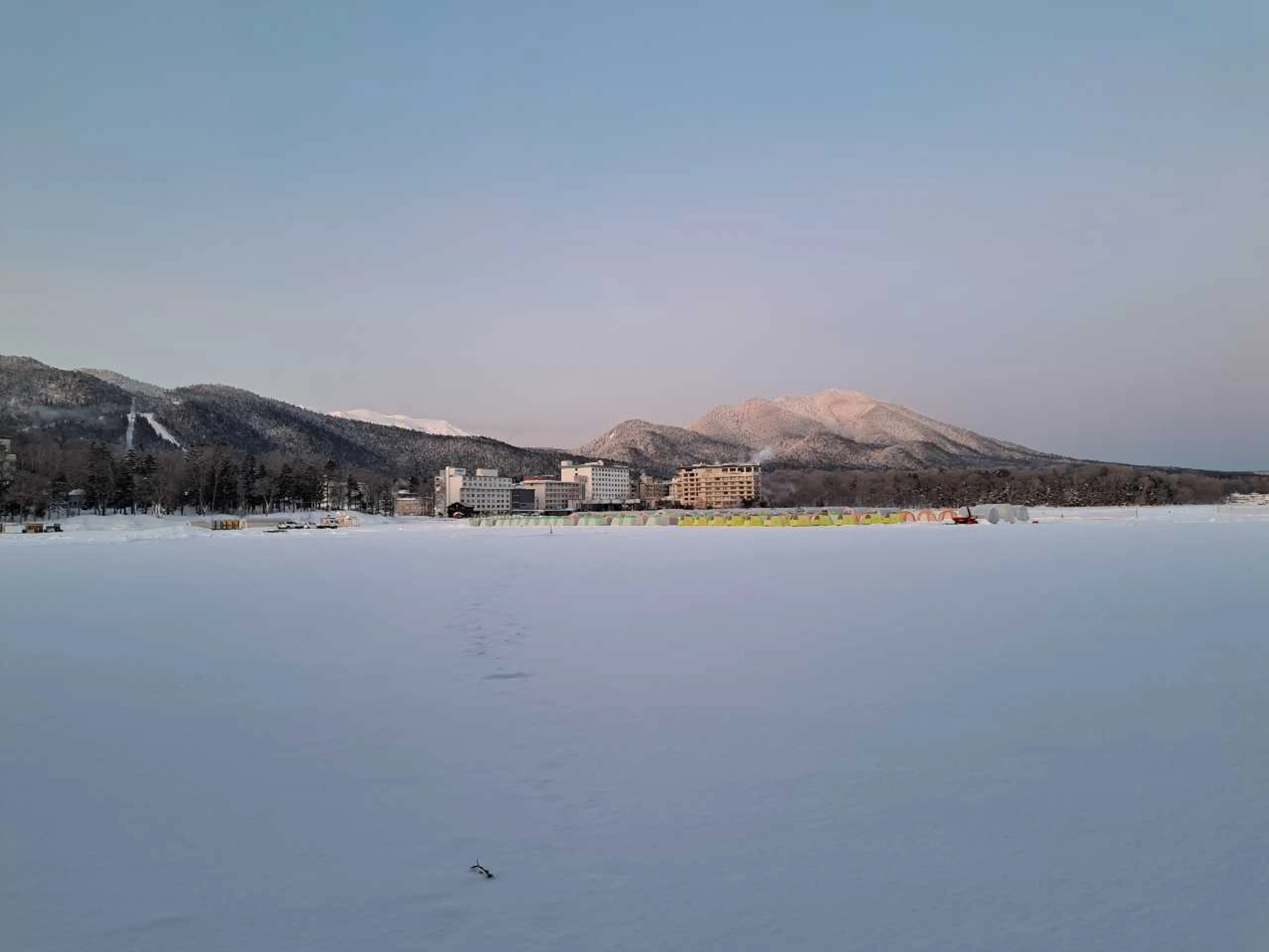 静かな朝