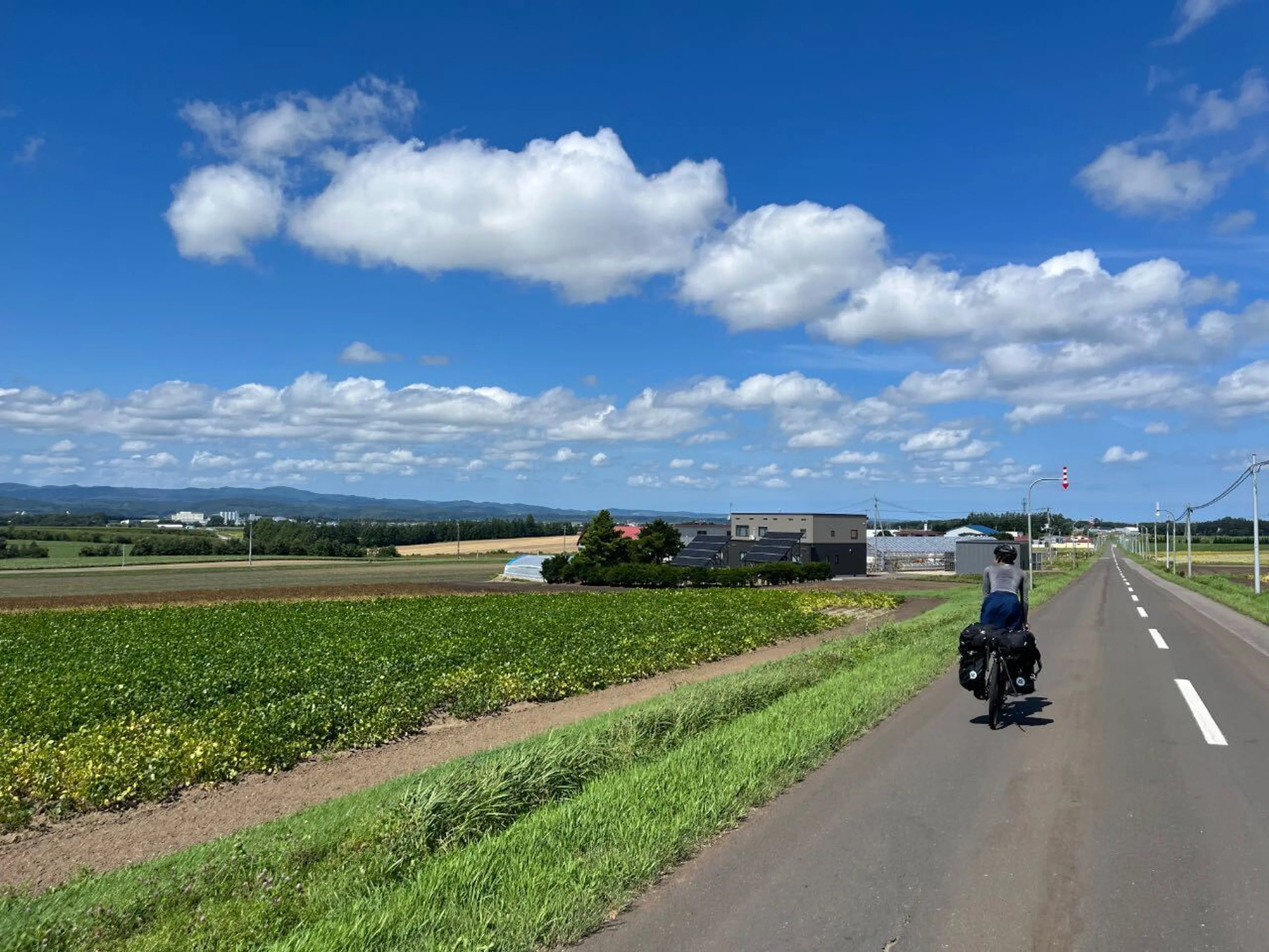大空町を快走