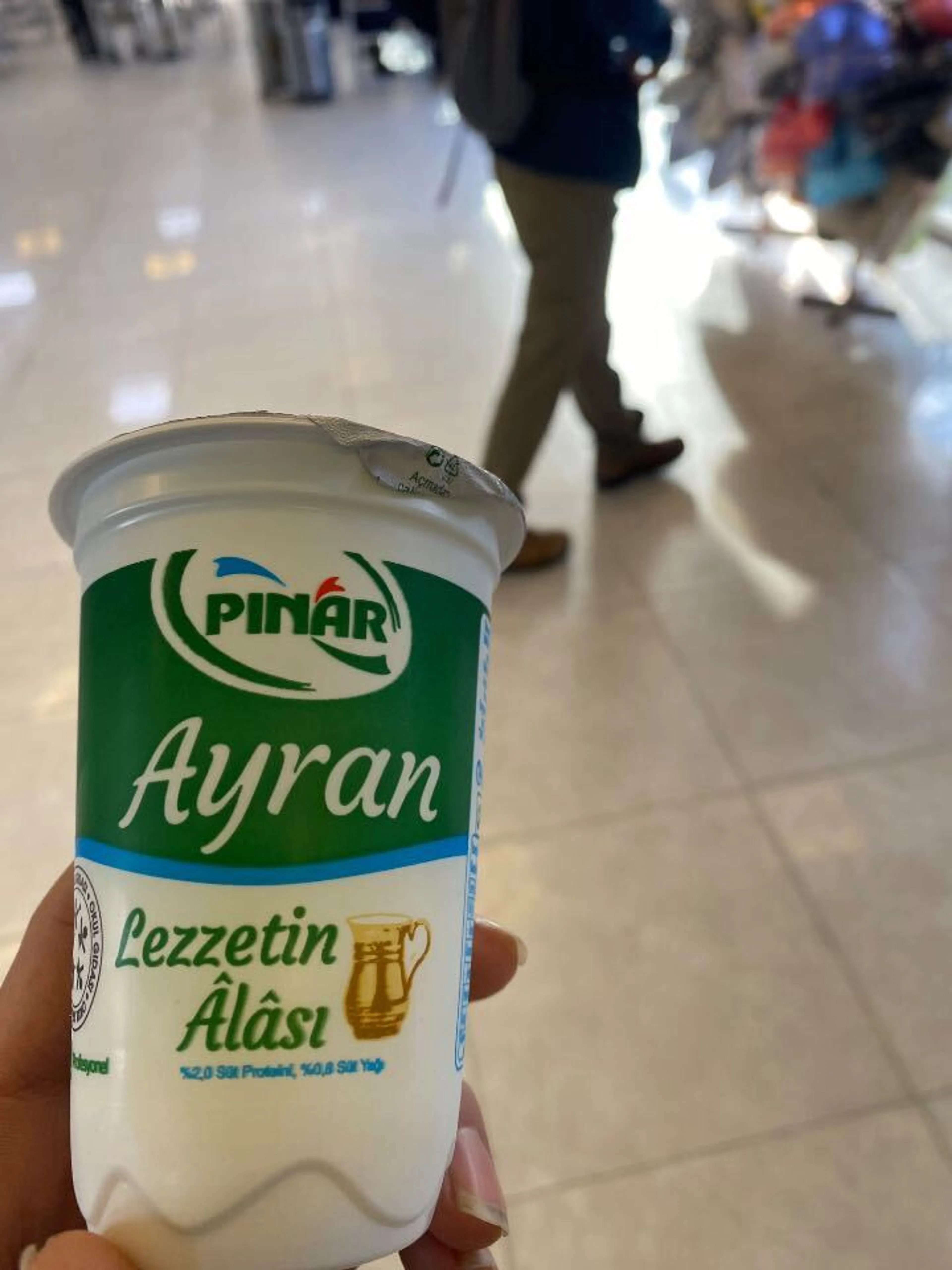 Ayran．甘さ控えめ乳飲料．
