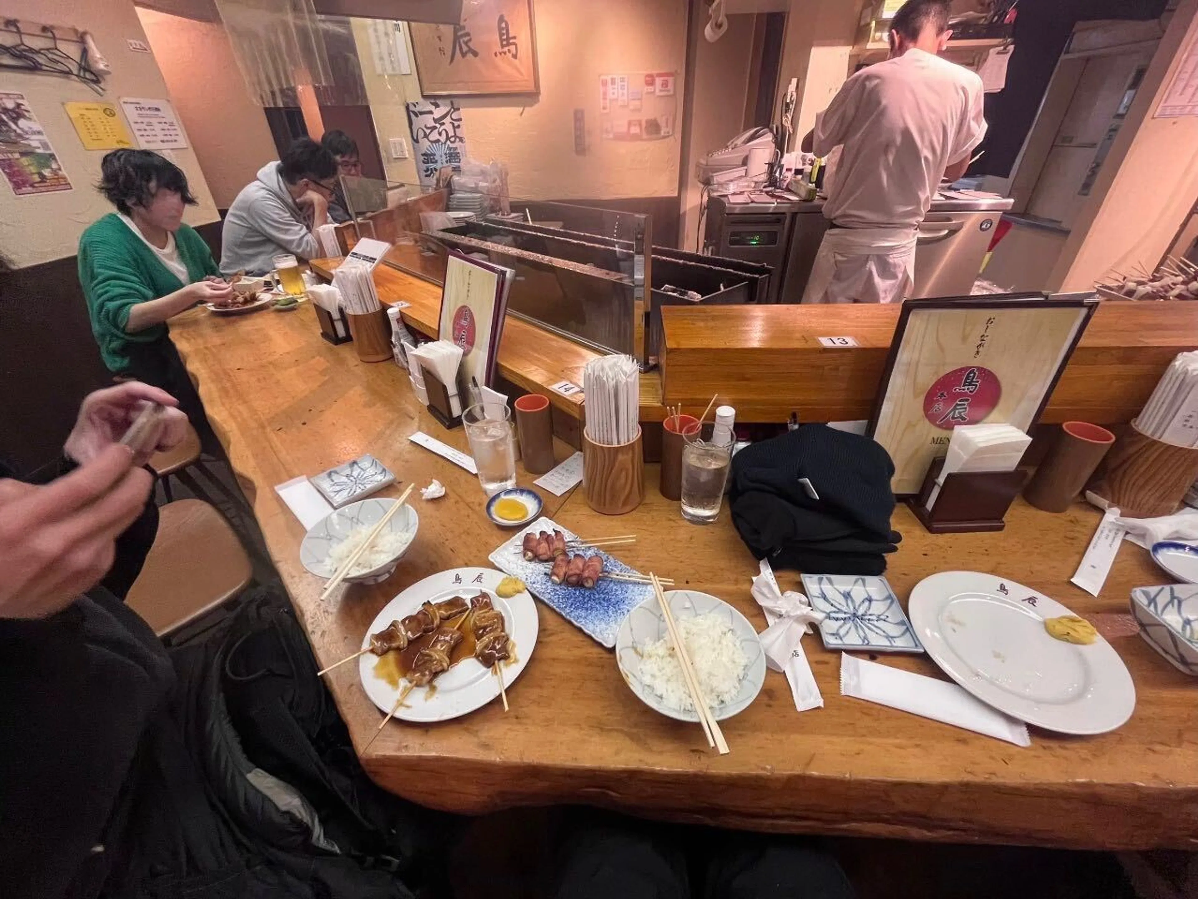 室蘭の焼き鳥を堪能
