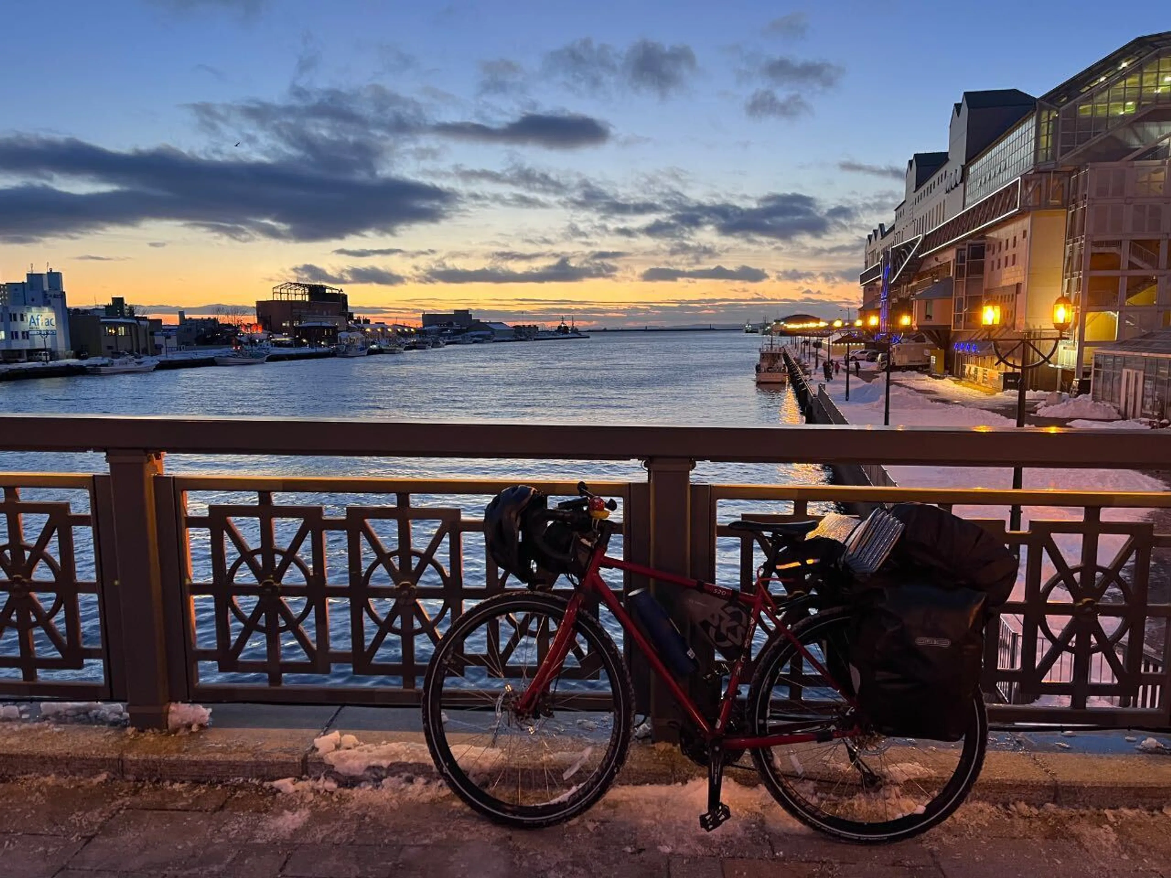 釧路の夕焼けは世界三大夕日