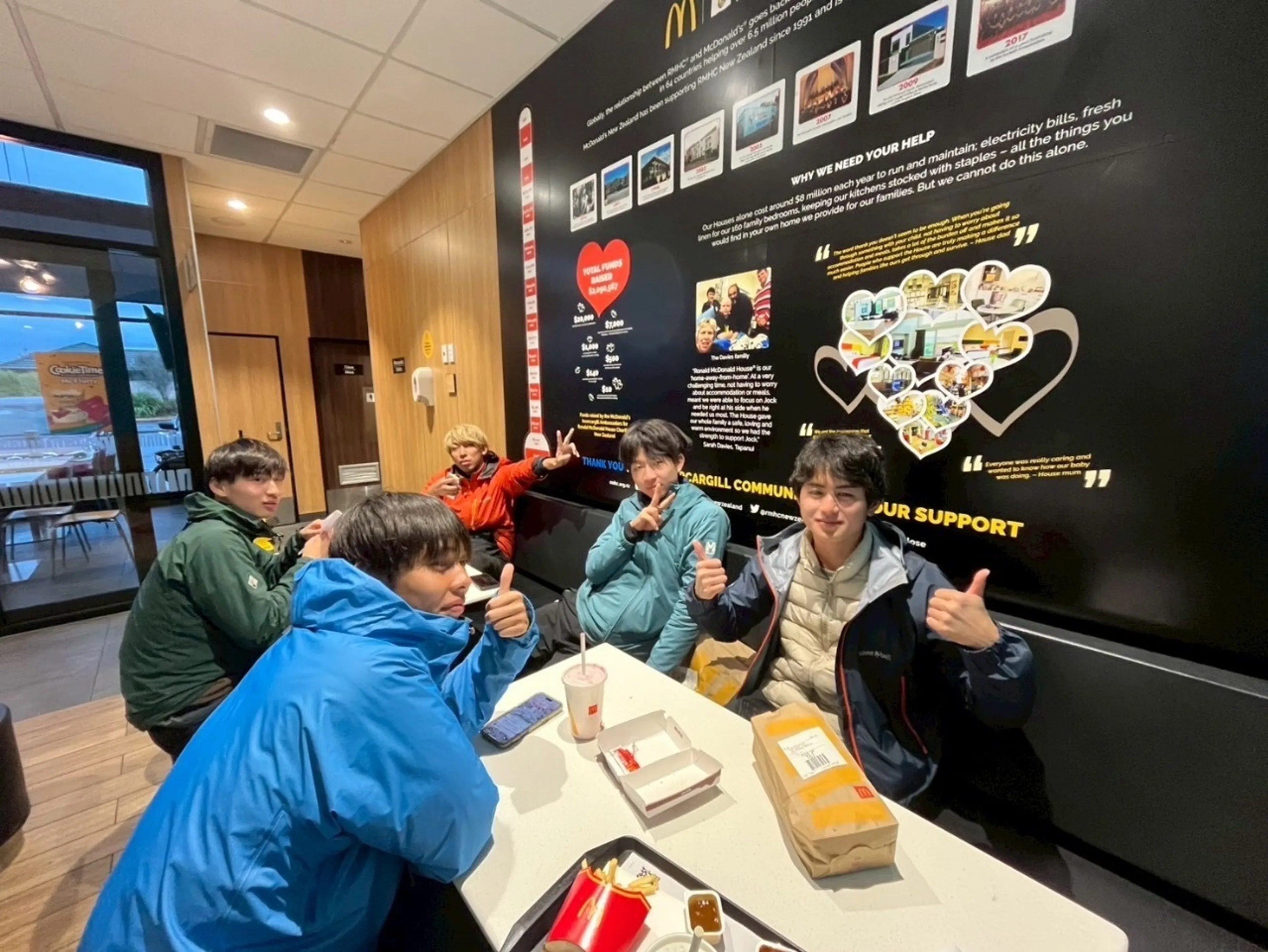 マクドナルドインバーカーギル店へ