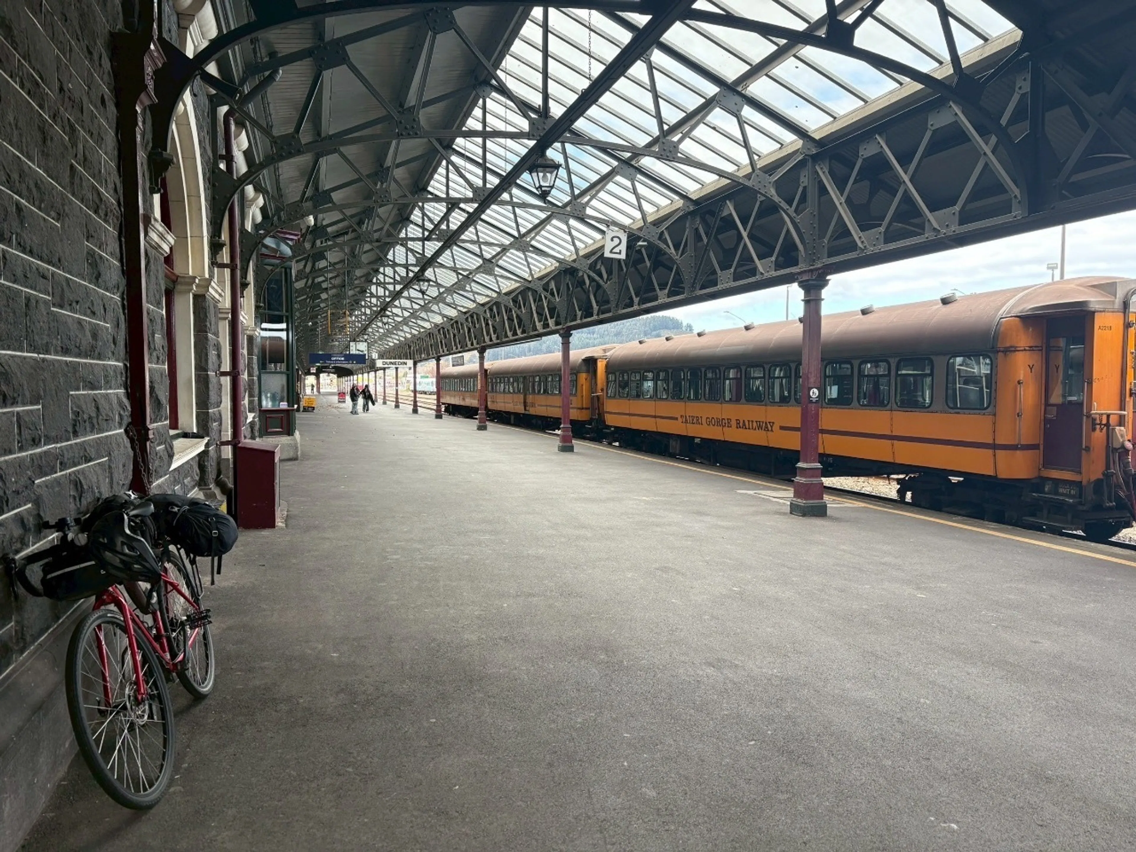 レトロなダニーデン駅
