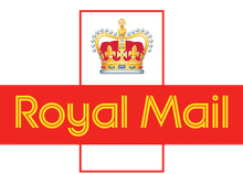 Royal Mail postage-paid label for Glashütte watch repair by post