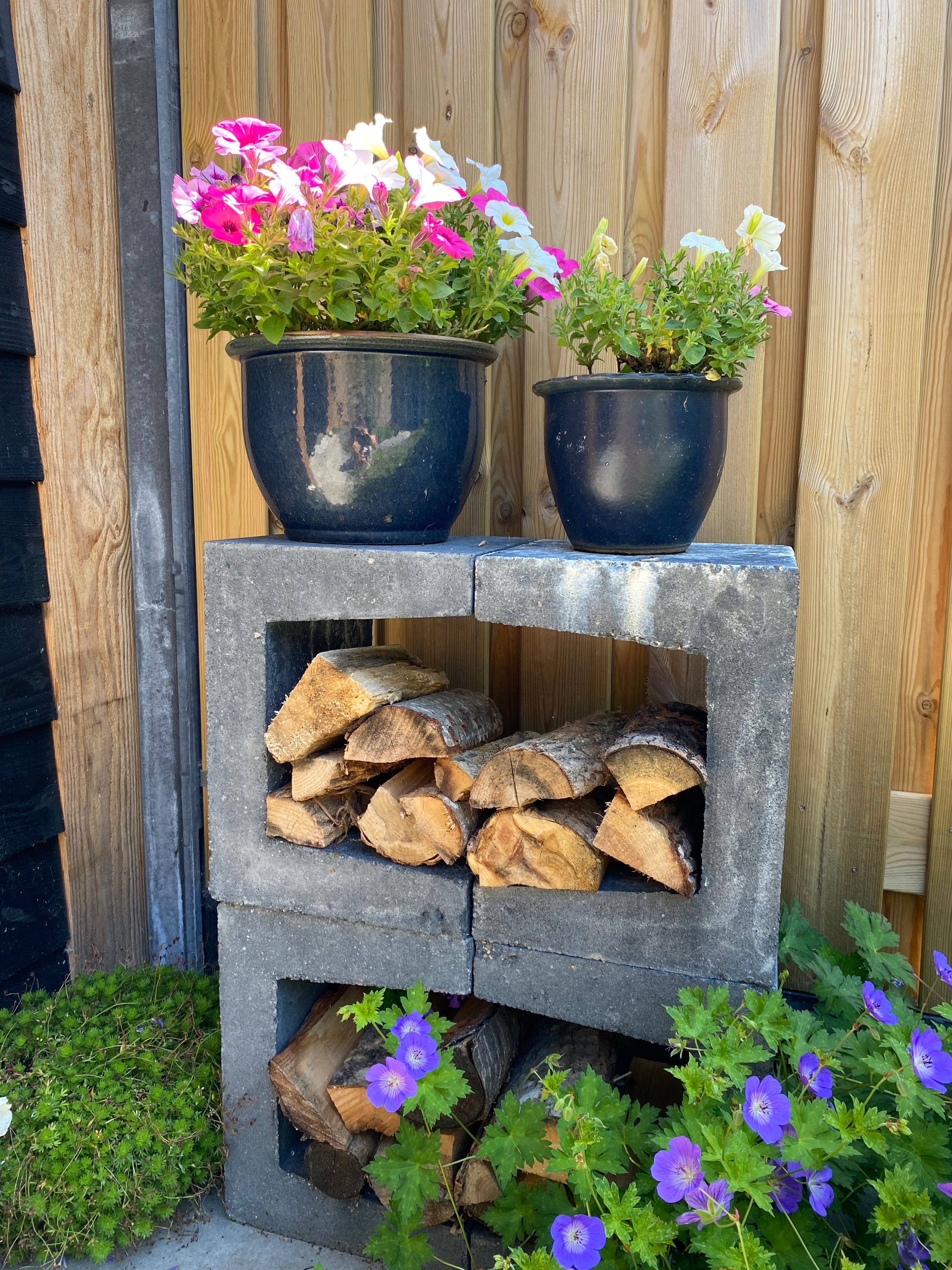 U element als basis voor een bankje