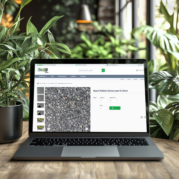 Rekentool voor kunstgras, terrastegels, grind en voegmortel | TEBI