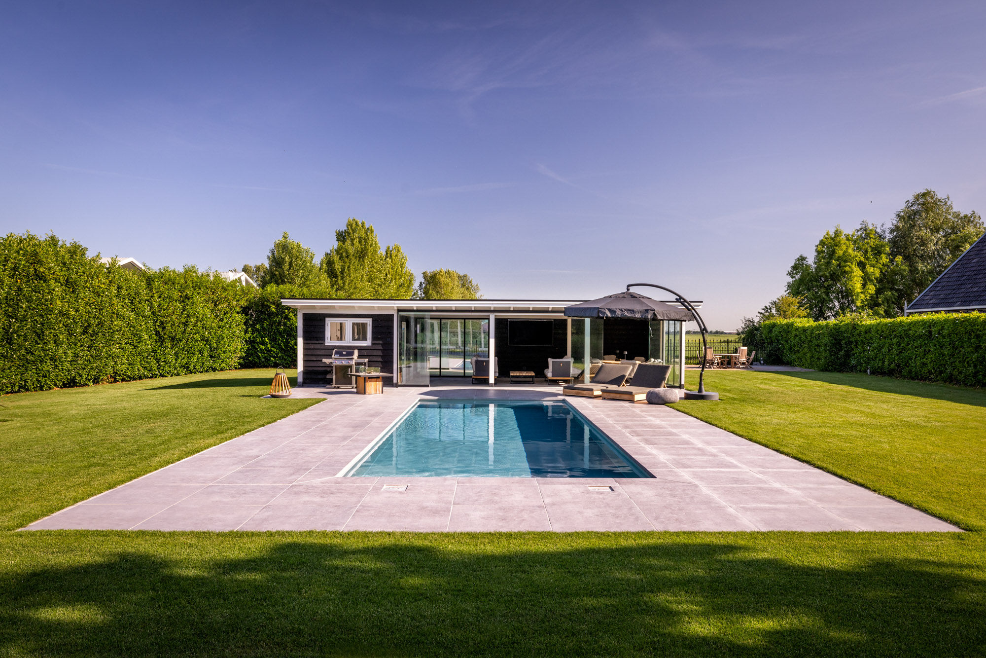 Project met zwembad en wellness