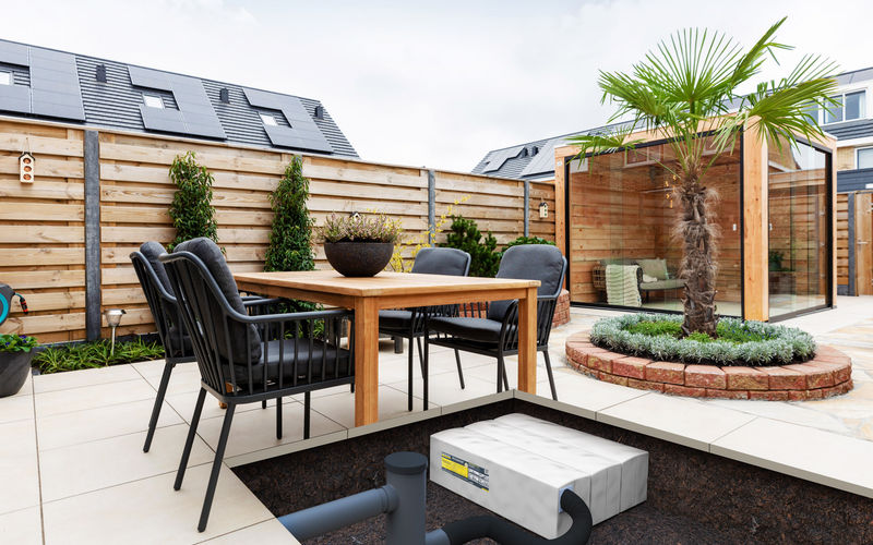 Drainage blokken