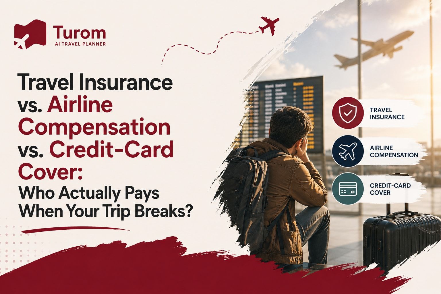 Travel Insurance vs. Airline Compensation vs. Credit Card Cover: Who Pays When Things Go Wrong?