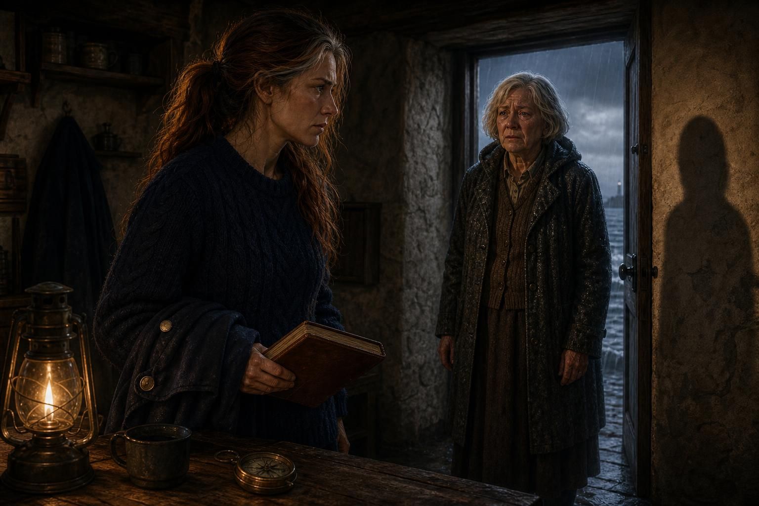The Last Letter from the Lighthouse Keeper's Wife part 2 scene