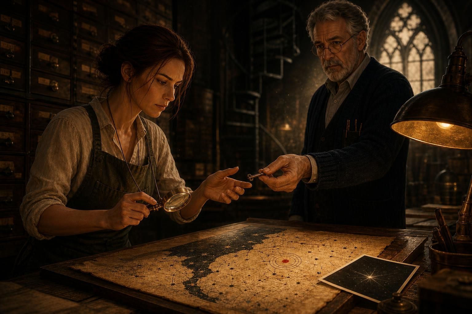 The Cartographer's Last Latitude part 2 scene