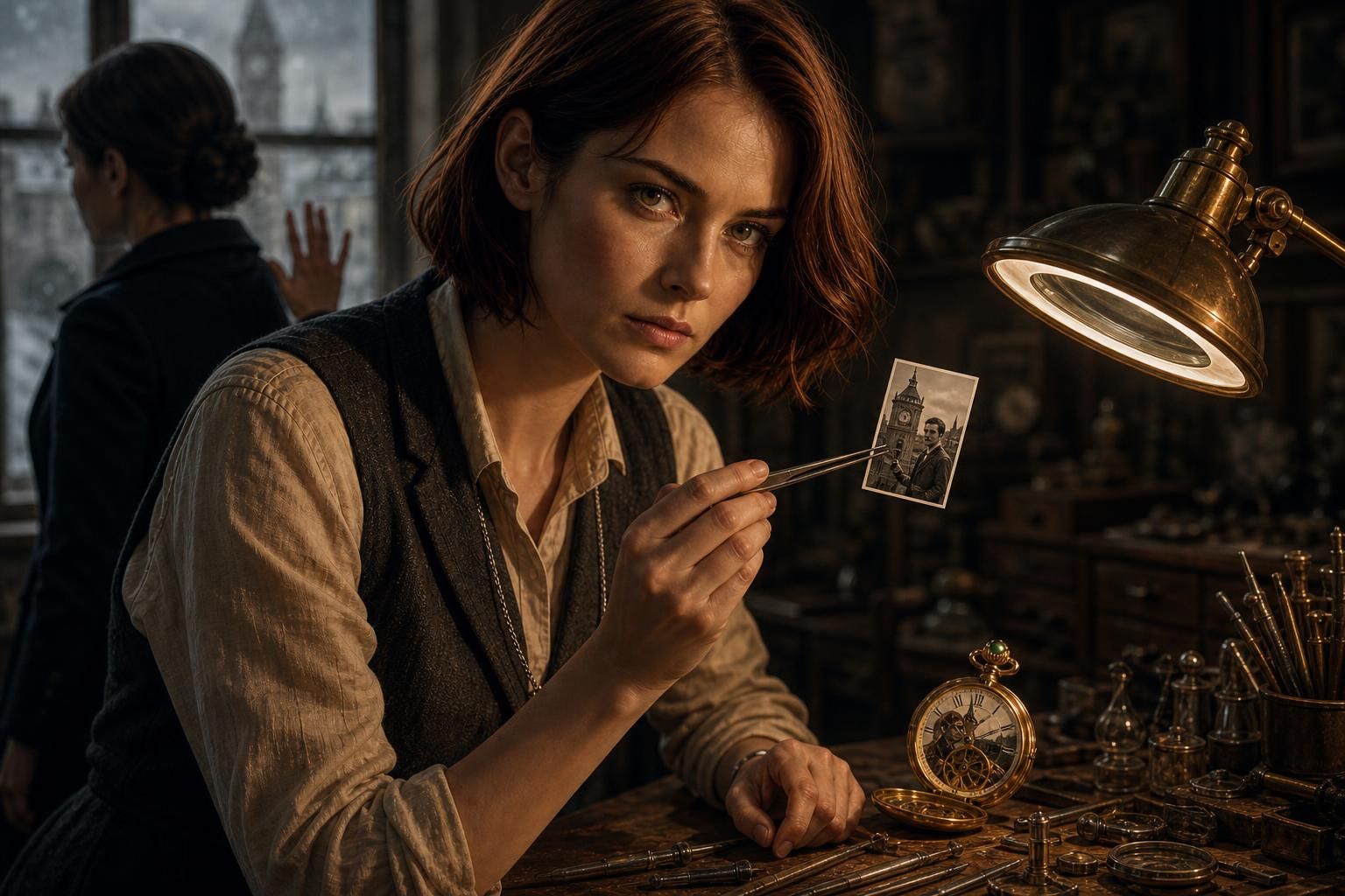 The Watchmaker's Silent Witness part 3 scene