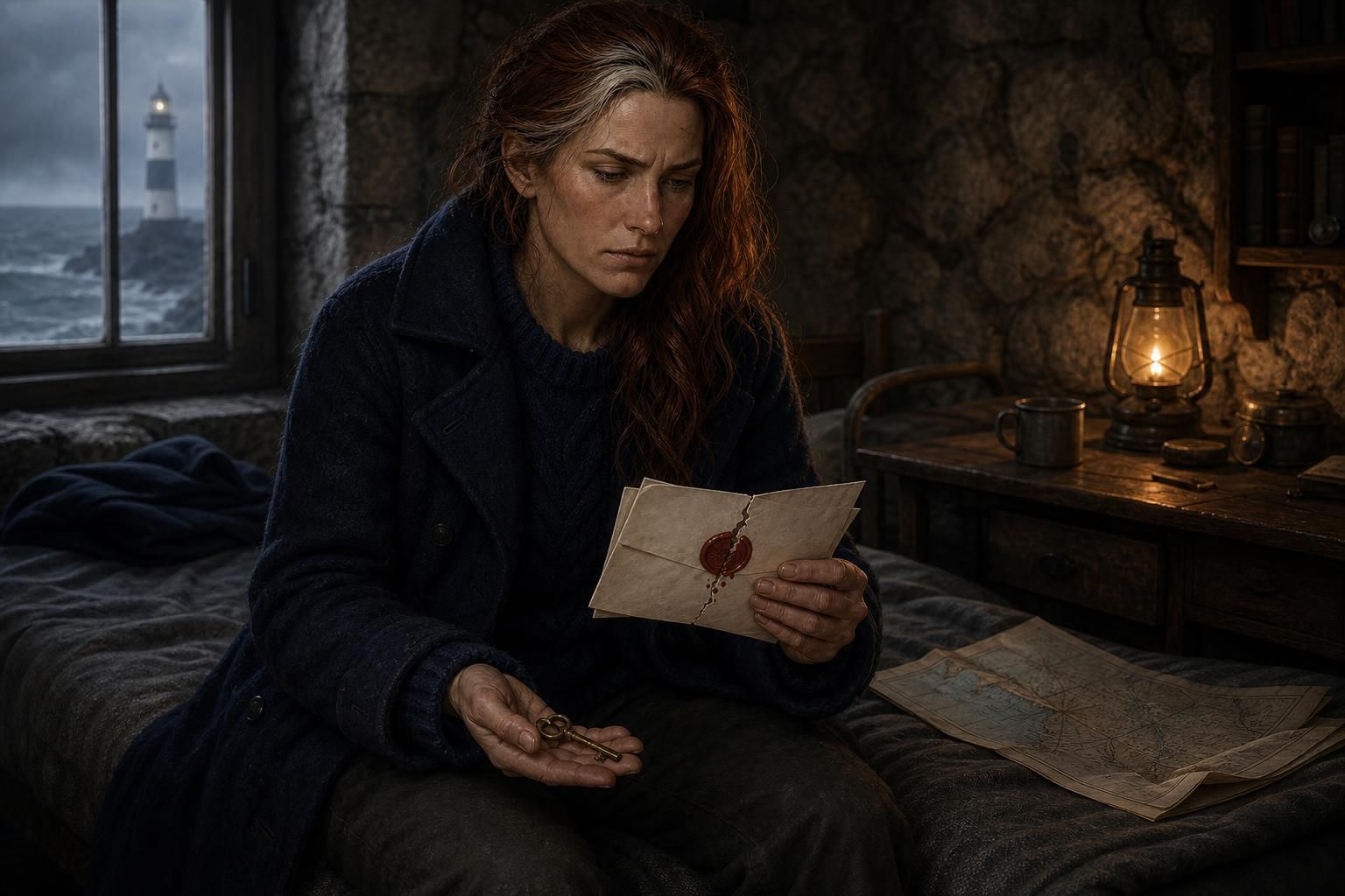 The Last Letter from the Lighthouse Keeper's Wife part 2 illustration