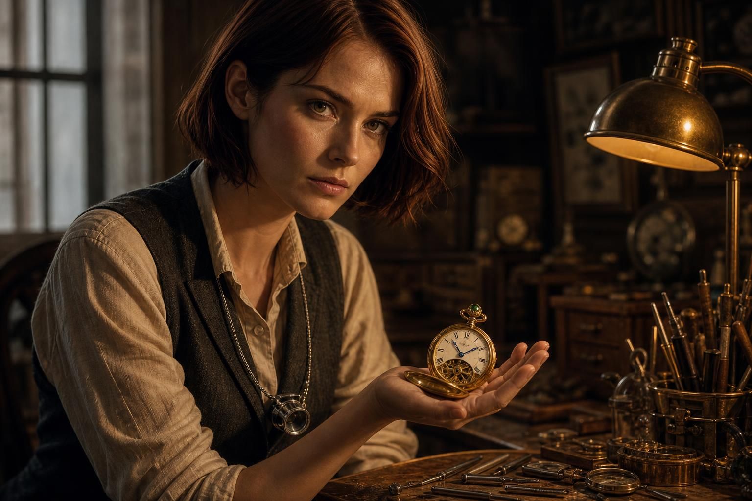 The Watchmaker's Silent Witness part 1 illustration