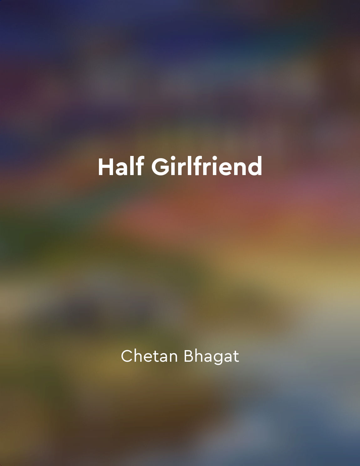 Boy agrees to be her "half girlfriend"