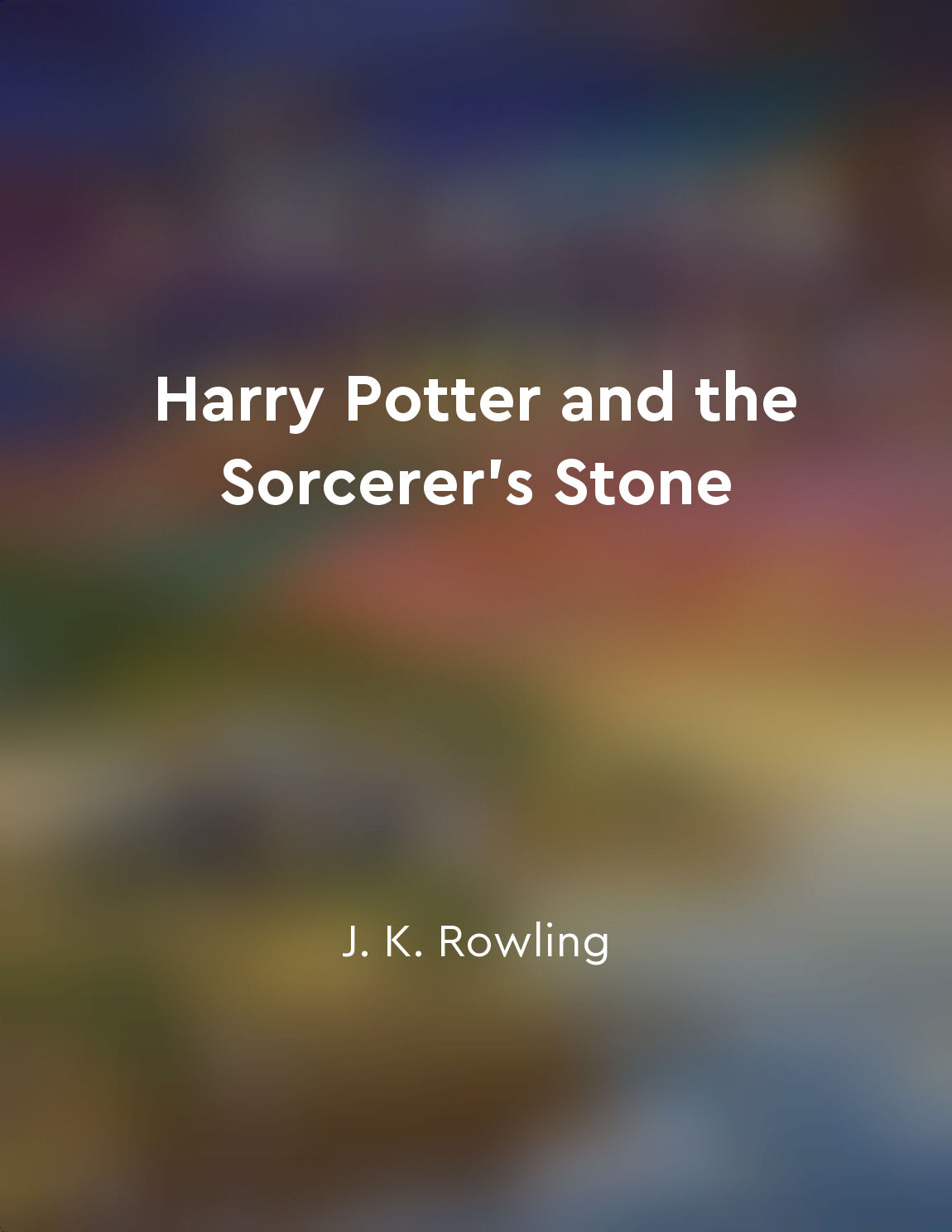Harry Potter and the Sorcerer's Stone