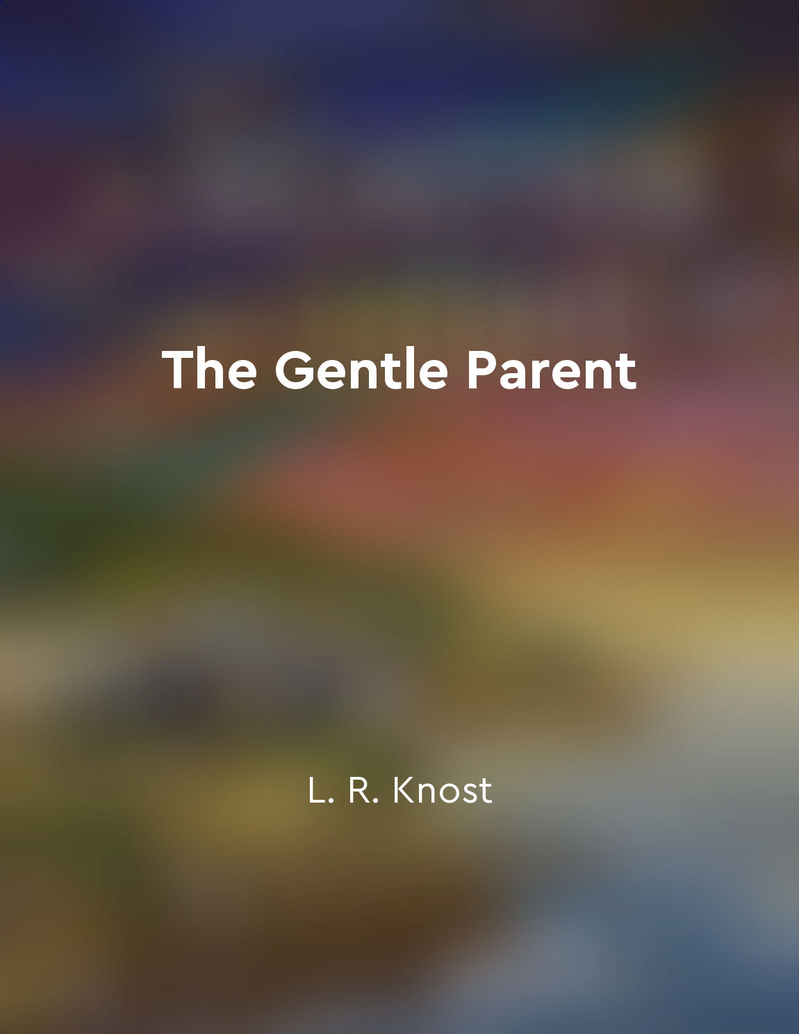 Use gentle touch to comfort and calm your child