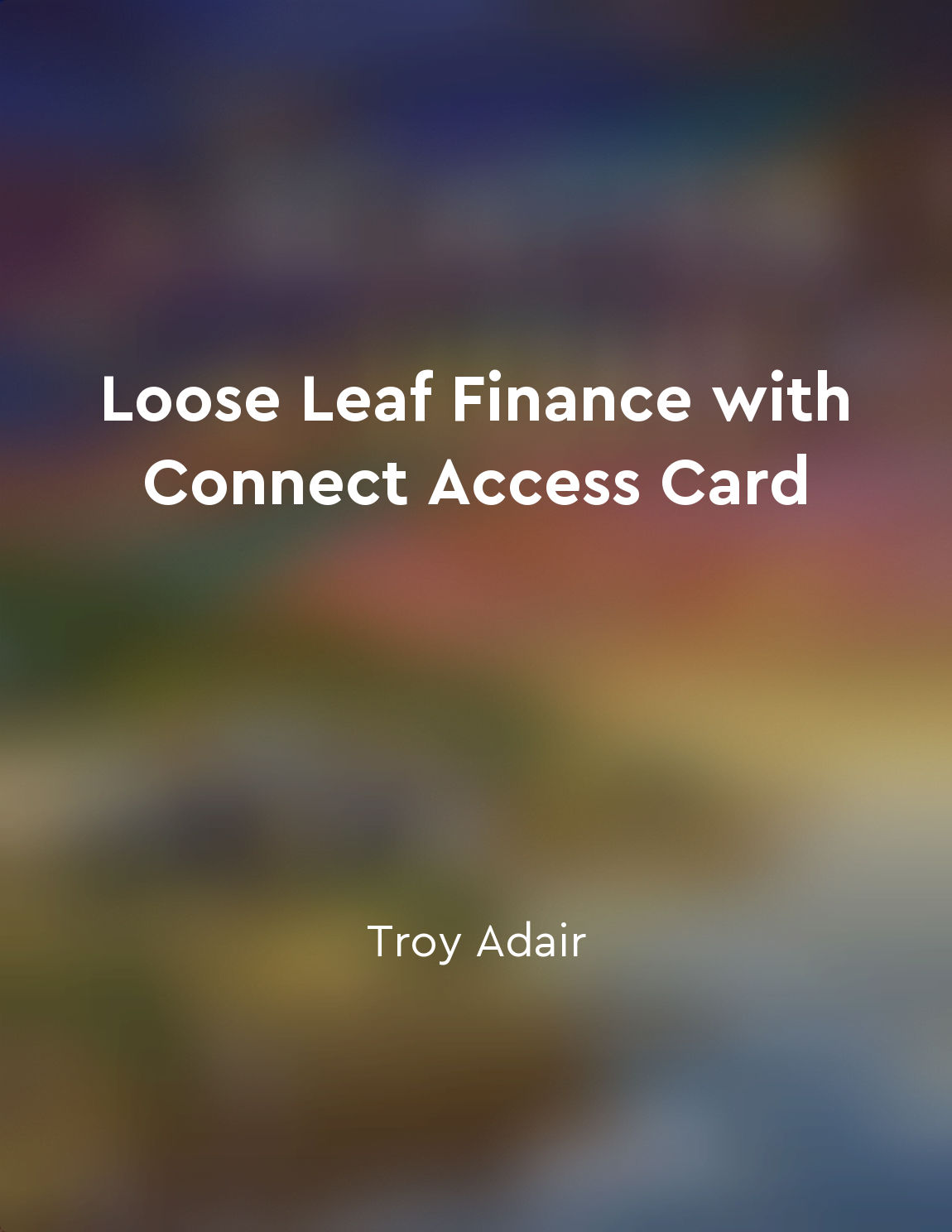 Loose Leaf Finance with Connect Access Card