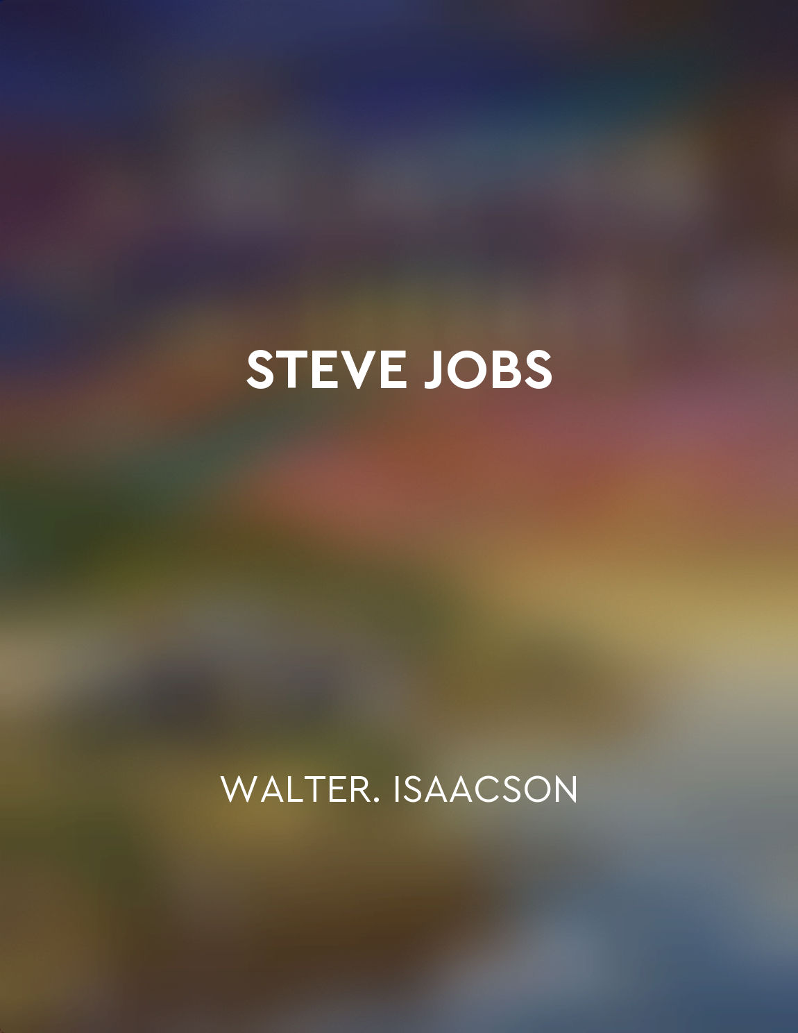 Jobs' leadership style was often characterized as demanding and visionary