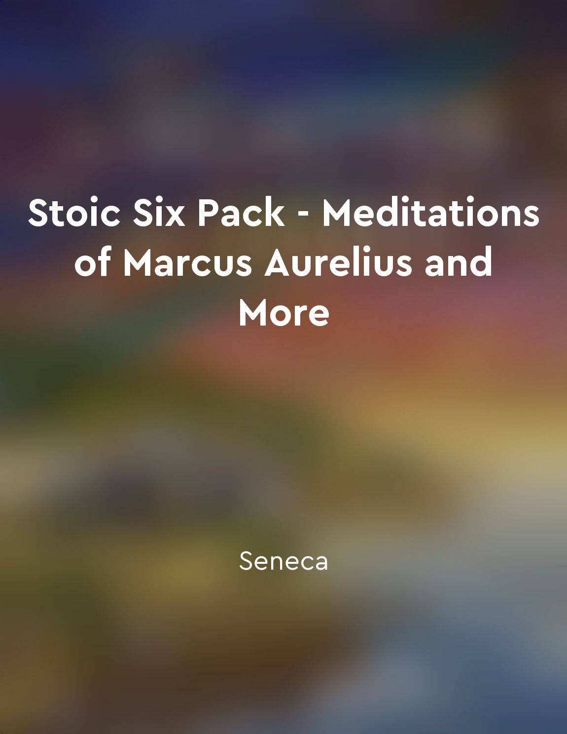 Marcus Aurelius reminds us that our thoughts shape our reality