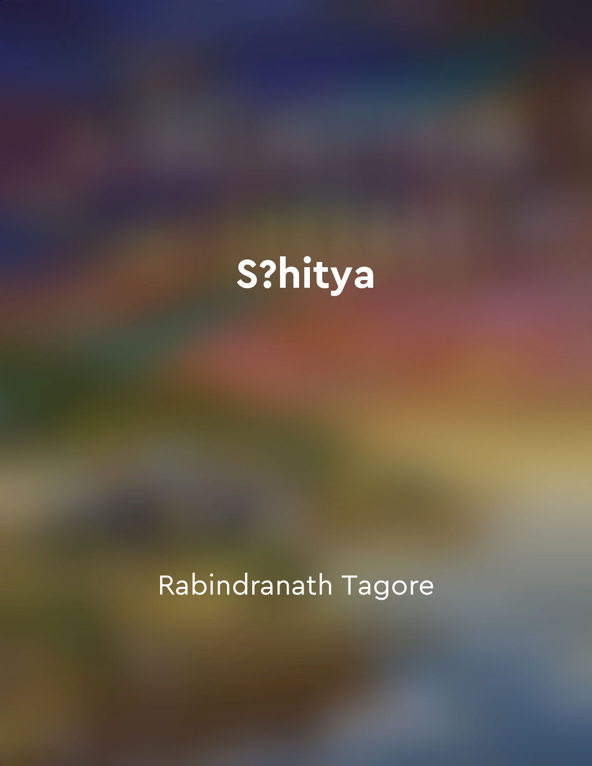 Sāhitya