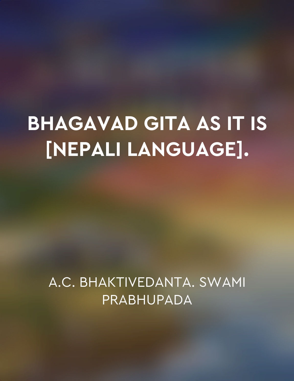 The importance of understanding one's dharma