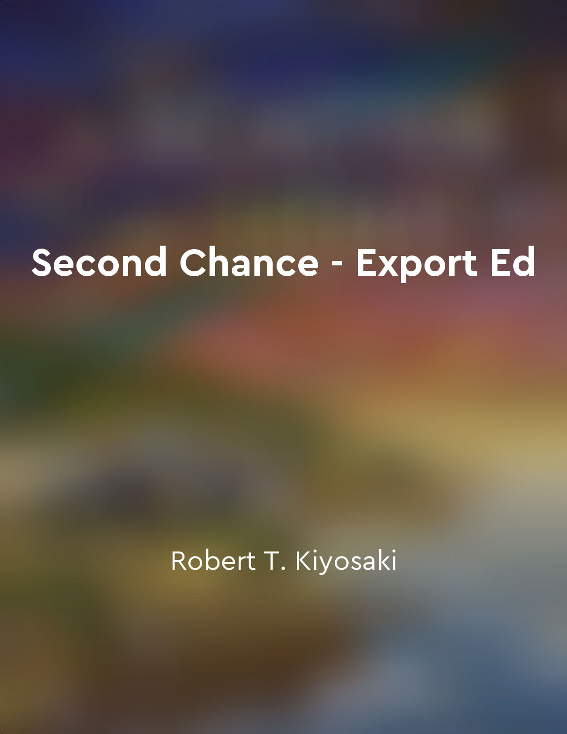 Second Chance - Export Ed
