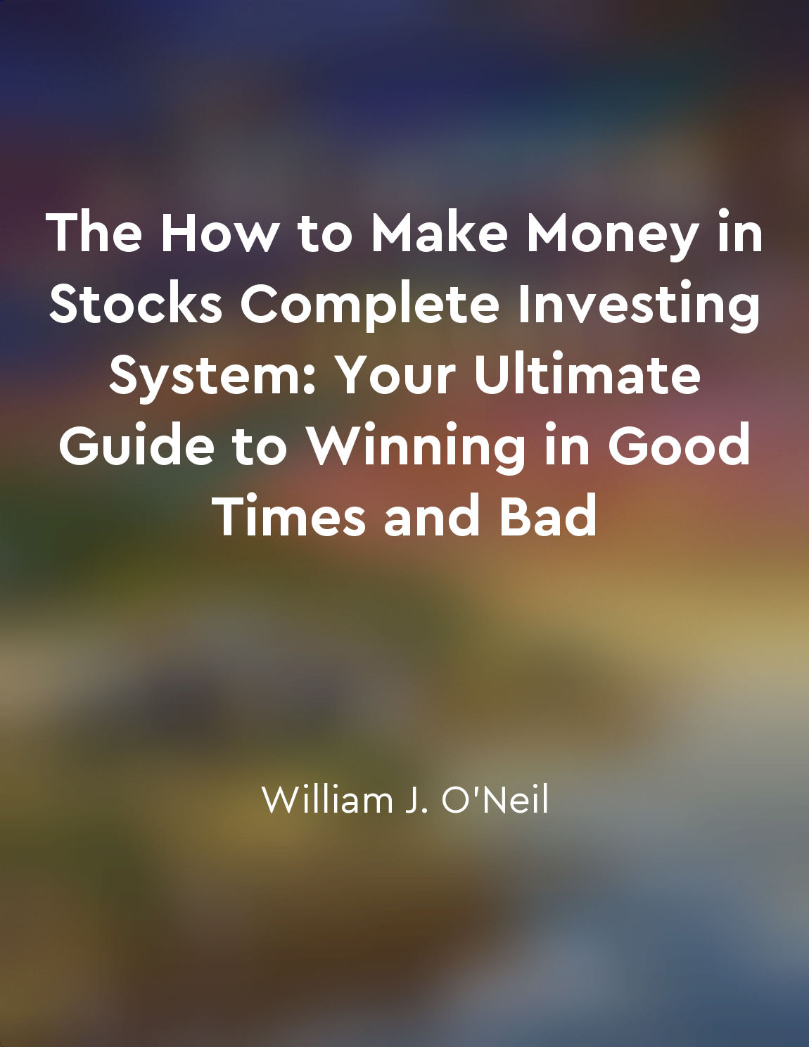 Follow a systematic approach to stock selection and timing