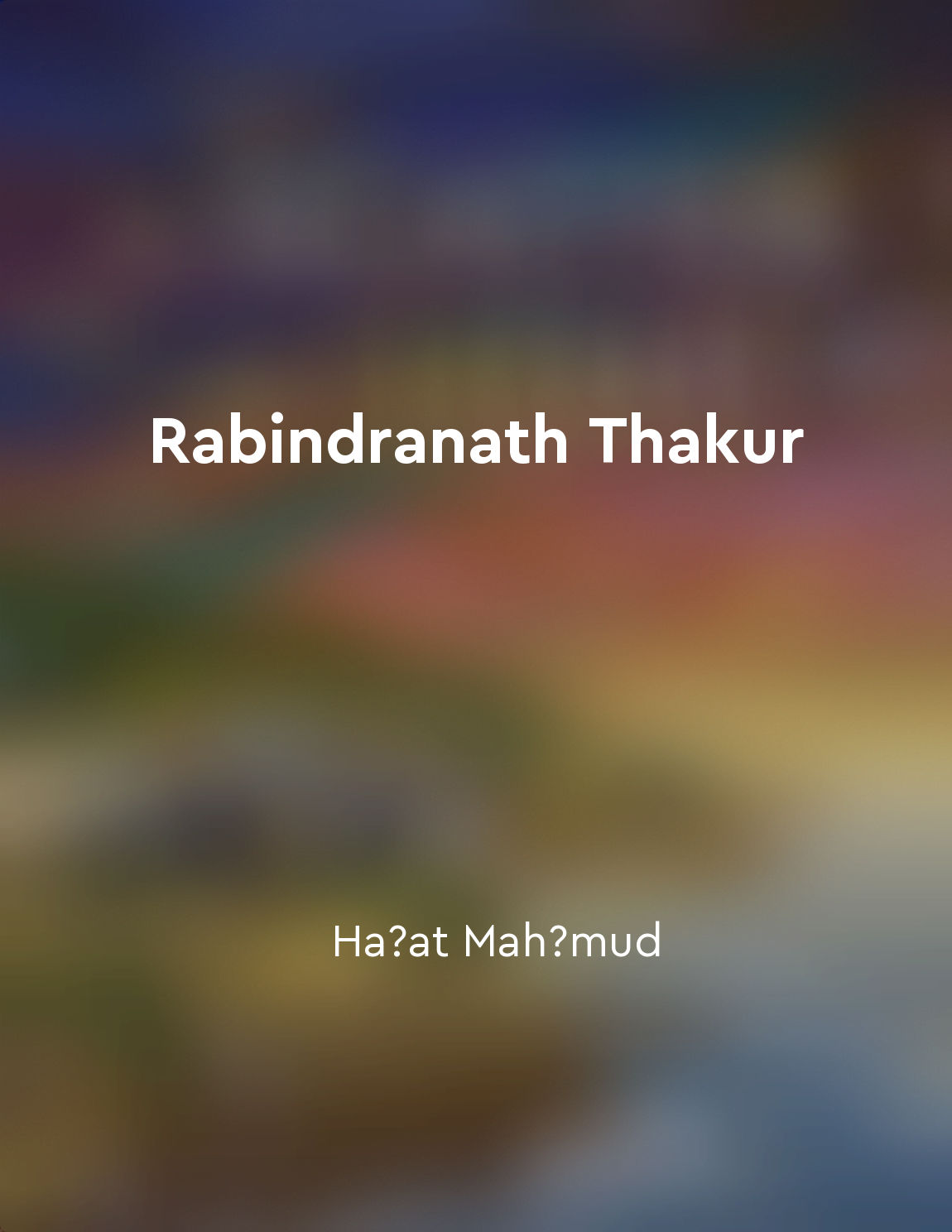 Rabindranath Thakur
