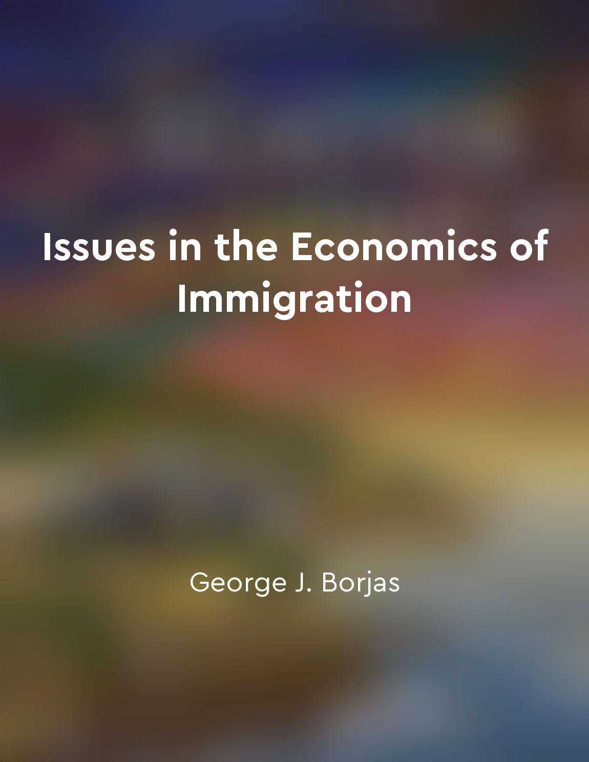 The social implications of immigration are intertwined with economic factors