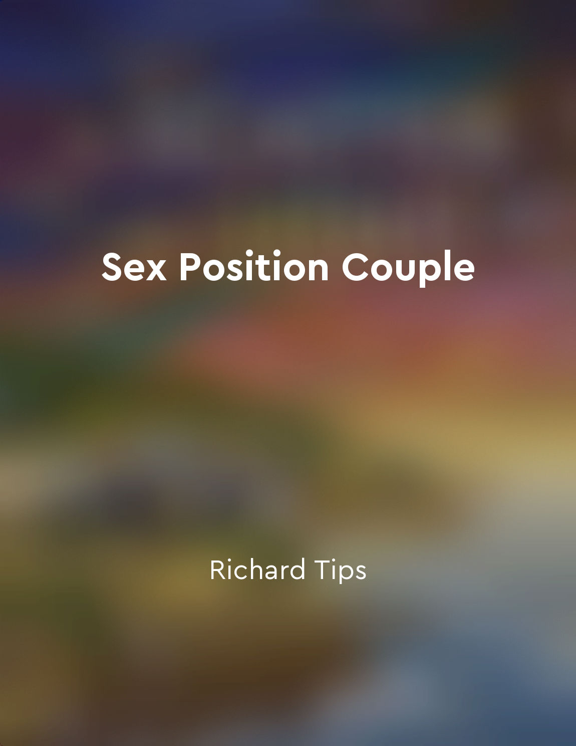 Sex Position Couple 