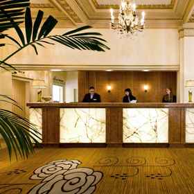 LOBBY1Hotel Deluxe Portland,先锋法院广场飯店