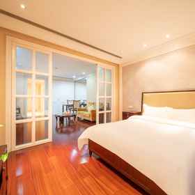 Hotel Main Pic 1 Yuntian Yulan Apartment Olympic Sports Center Homestay (สาขา Longao North Road No. 3), โรงแรม & ที่พัก Mengjiazhuang