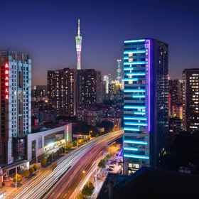 Hotel Main Pic1Meihao Lizhi Hotel (Guangzhou Tower Pazhou Convention and Exhibition Center)，Heefun Apertment Hotel - Hopsen Plaza Branch飯店