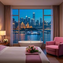 Khác Y·ni With You High-Altitude River View Hotel (Liberation Monument Branch)