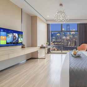 Hotel Main Pic1Chongqing Platinum Nianhua Hotel (Beibin Road Yujia Wharf)，Chongqing Yuzhong Qingyu Daily-Use Building Materials Business Department飯店