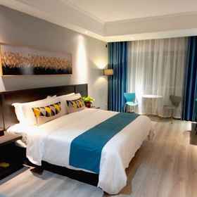 Hotel Main Pic1Gangyue Hotel (Yinchuan Yuehai Central Business District Branch)，西雅圖咖啡飯店