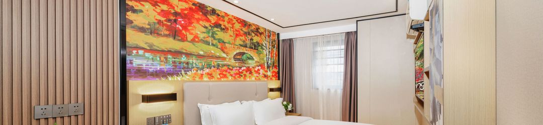 Lainnya Yimimi Apartment (Guangzhou 13 Hangyi De Road Subway Station)