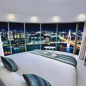 Hotel Main Pic 1 W High-altitude River View Inn (Yangtze River Binjiang Road Branch), Chongqing Max Well Hi-tech Development Ltd. 호텔