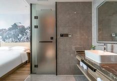 Bedroom 7 Fushang Hotel (Foshan Jinshazhou Wanda Plaza Store)