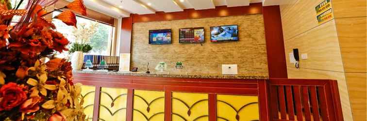 Sảnh chờ Greentree Inn Yuncheng Ximen Street Songjiang Kung Fu School Business Hotel