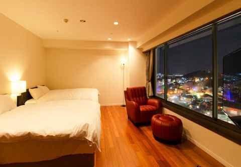 ห้องนอน Kannawa Onsen Hotel Sansuikan