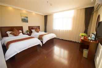 Bedroom 4 GreenTree Inn LiaoCheng LinQing HaiShan Building Express Hotel
