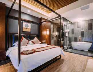 Bedroom 2 GreenTree Eastern Changzhou Liyang City  Tianmu Lake Four Seasons Hotel
