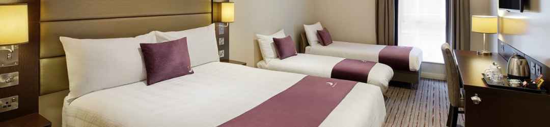 ห้องนอน Premier Inn Scarborough (North Bay)