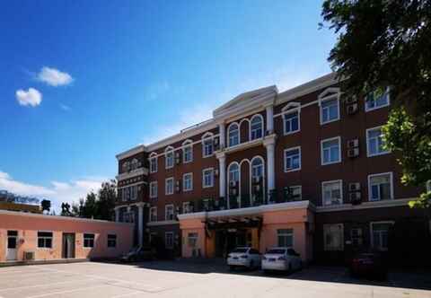 Exterior GreenTree Inn Beijing Fangshan Yanshan Petrochemical Metro Station Express Hotel