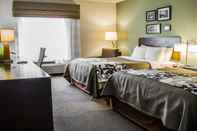 ห้องนอน Sleep Inn and Suites Harrisburg, PA
