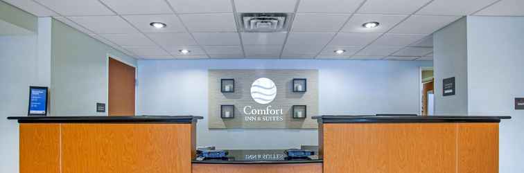Lobby Comfort Inn and Suites Norman