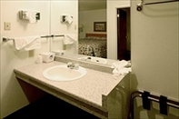 In-room Bathroom Americas Best Value Inn